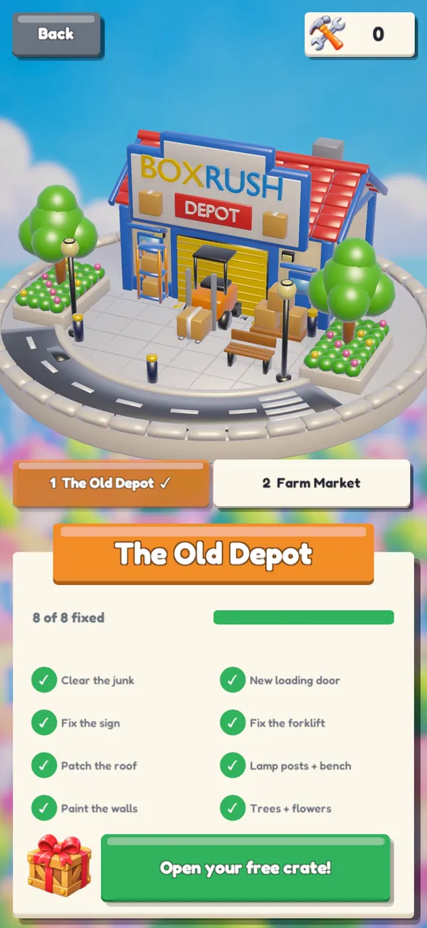 The Old Depot, fully fixed up